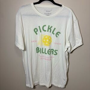 Lucky Brand Cream Graphic Pickleball T-Shirt